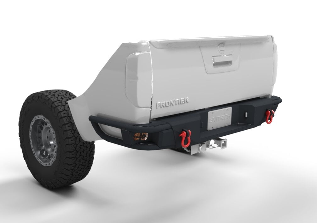 Truck aftermarket offroad rear bumper design