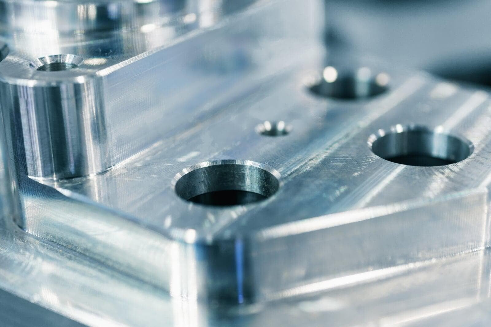 machined aluminum billet part