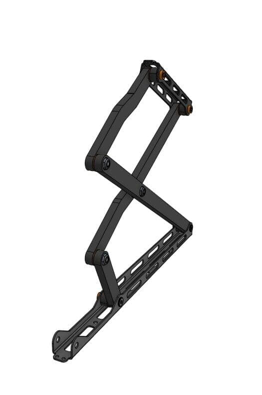 Scissor hinge mechanism design